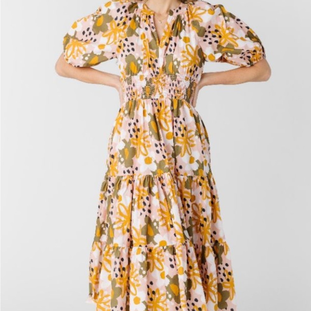 Called To Surf’s Floral Puff Sleeve Dress
